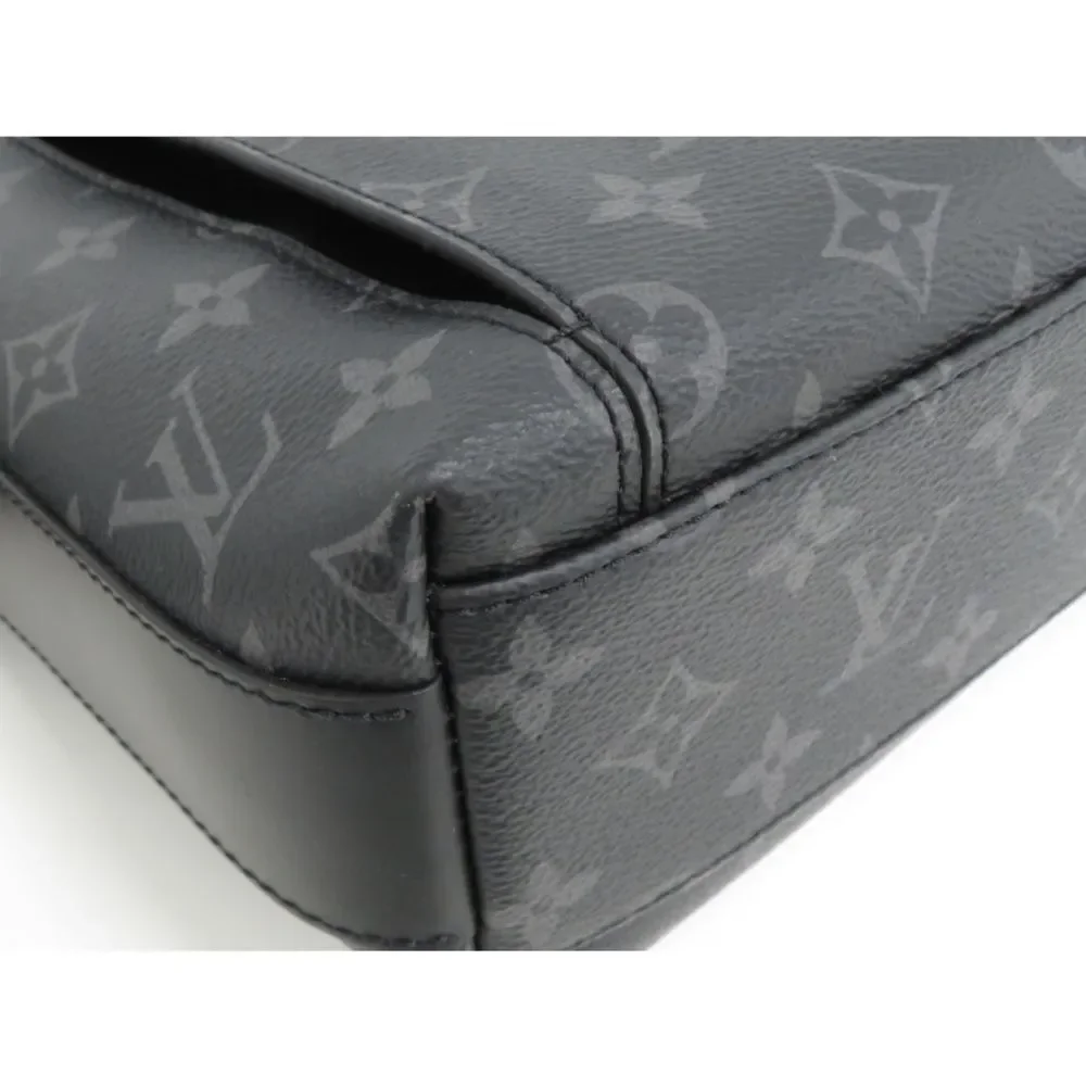 Louis Vuitton Odysse Messenger PM Monogram Eclipse Black Shoulder Bag